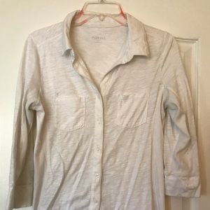 Merona 3/4 sleeve button down shirt